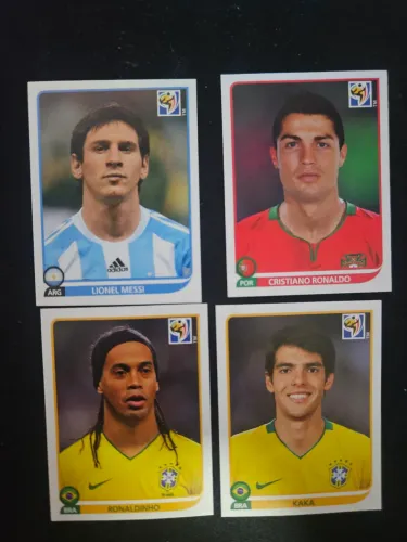 Kit figurinhas copa 2010