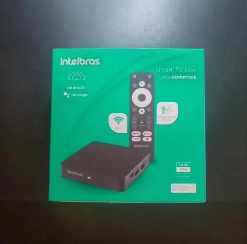 Vendo smart TV BOX Intel, nova, zero, sem uso, homologada pela ANATEL.