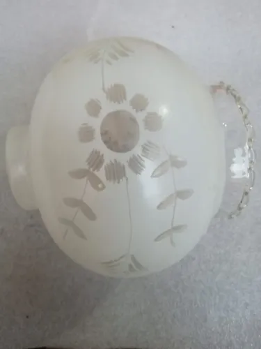 Cúpula de Vidro Fosco para Luminária