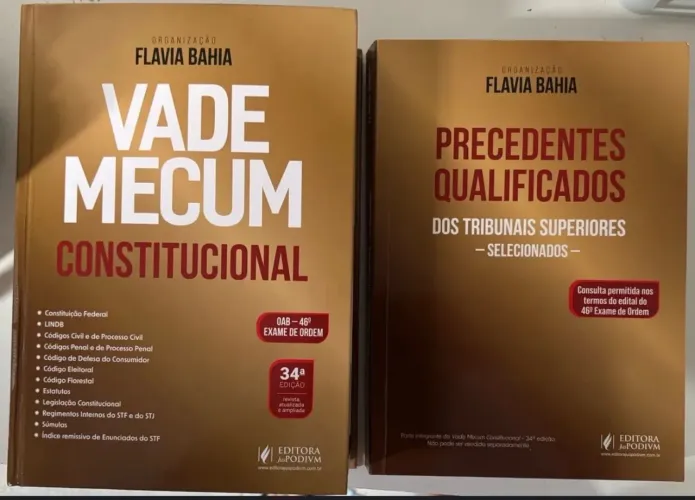 Vade Mecum Constitucional (34ª edição), organizado por Flávia Bahia