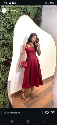 Vestido em algodão tam 38 ao 42