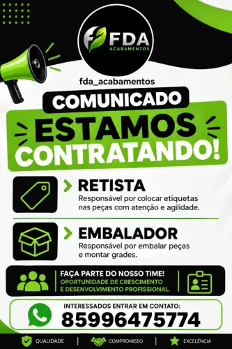 RETISTA E EMBALADOR