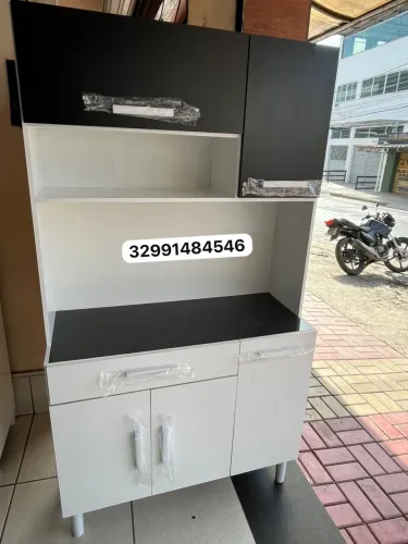 Armário de Cozinha 5 Portas e 1 Gaveta na Promoção 