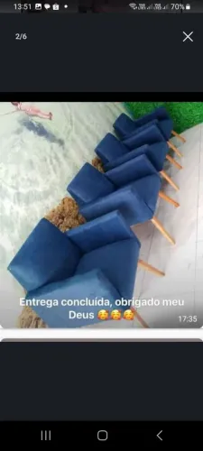 Poltronas super luxo RS 260,00 na compra de mais de uma poltrona, contato (98)9 *