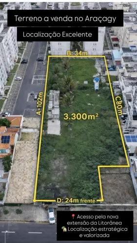 SN| LOTE COM EXCELENTE LOCALIZAÇÃO A VENDA
