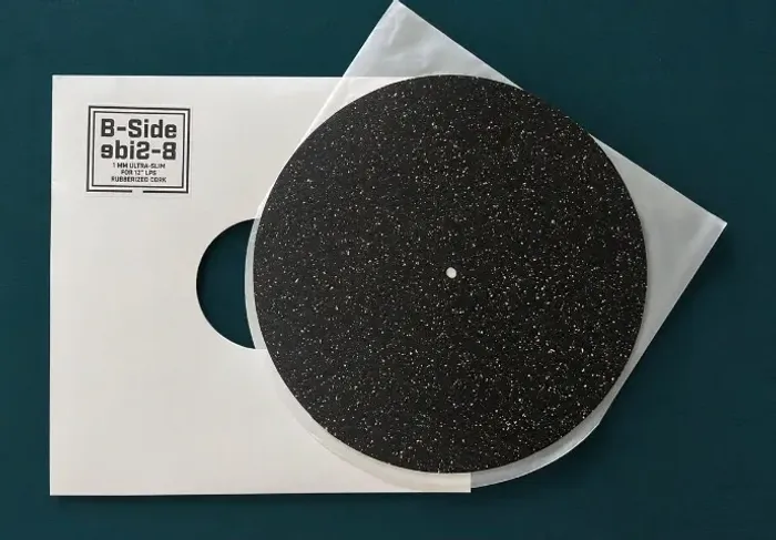 Tapete/Slipmat de Cortiça Emborrachada B-SIDE Ultra Slim 1mm VTA para Toca-Discos