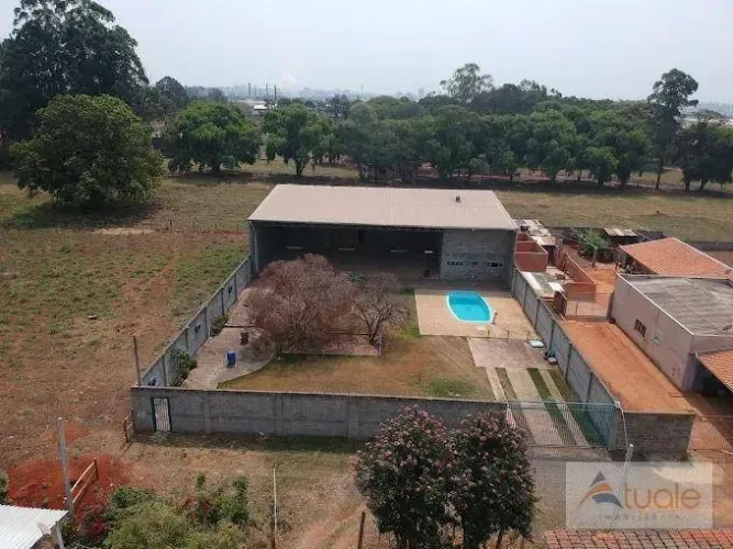 Chácara com 1 dormitório à venda, 1280 m² por R$ 1.166.000,00 - Parque dos Pinheiros - Nov