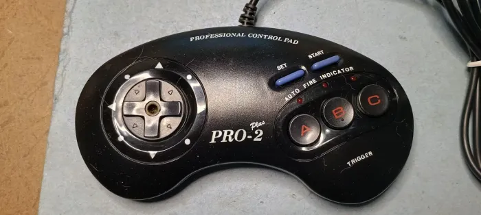 Mega Drive Controle Pro 2 plus
