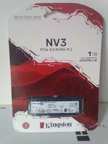 SSD nvme 1tb Kingston NV3 PCIE 4.0 PS5 Note PC