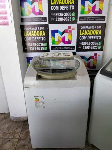 Máquina de lavar Brastemp 11 kg funcionando perfeitamente com garantia de 3 meses