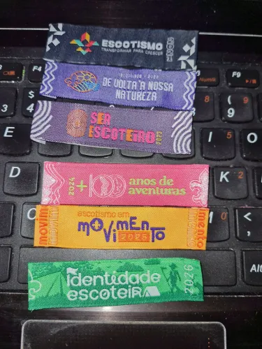 Distintivos Escoteiros - Listeis anuais 2021 a 2026