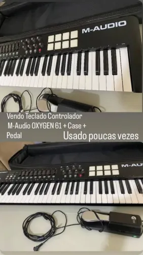 Teclado Controlador M-AYDIO OXYGEN 61 Teclas