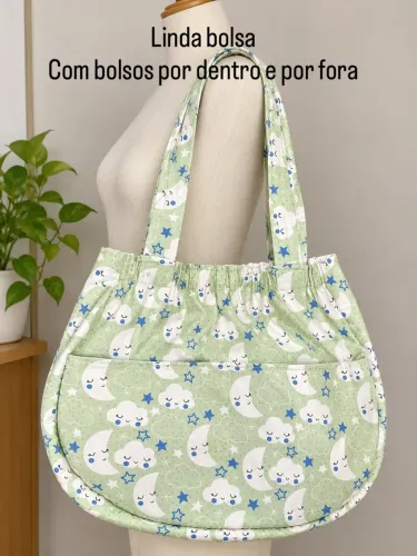 Linda Bolsa a venda, com dois bolsos por dentro e dois por fora