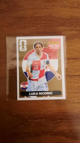 Figurinha Legend do Modri? Gold 2026