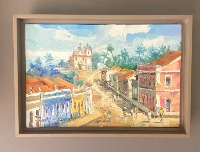Quadro / Igreja em Olinda- Pernambuco / Arte em Casa