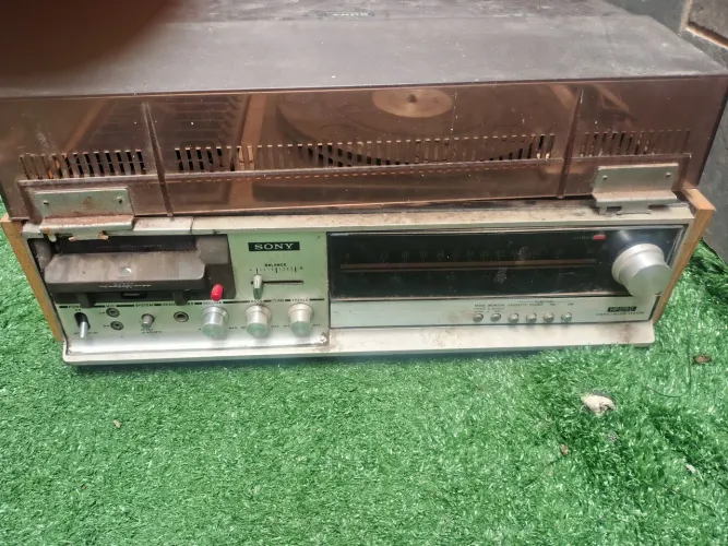 Rádio antigo para reforma da Sonic