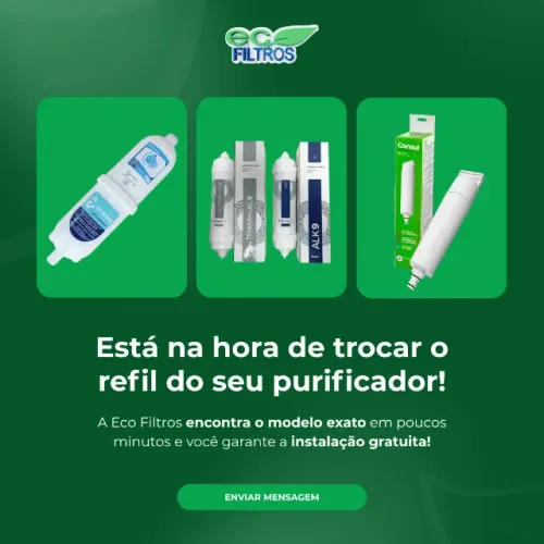 REFIL PARA PURIFICADORES DE ÁGUA