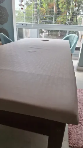 Maca de spa madeira fixa. Excelente para trabalhos terapêuticos