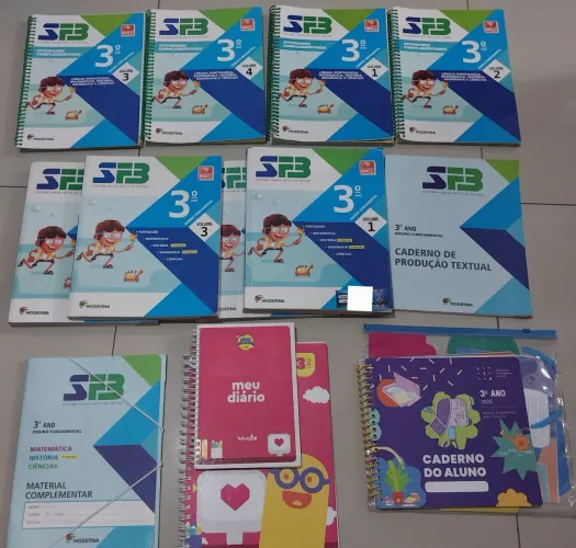Colecao Sistema Farias Brito 3 ano ensino fundamental!