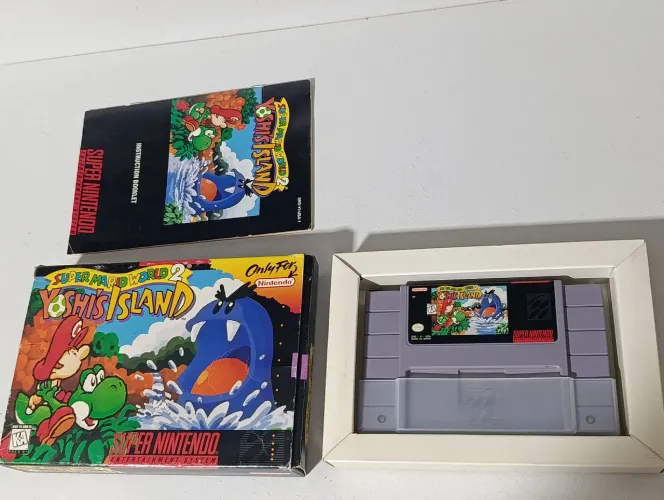 Cartucho Yoshis Island 2 (Mario Bebê) Super Nintendo