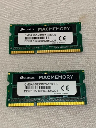 Kit Memoria Corsair Mac 16GB DDR3 (2x8GB)