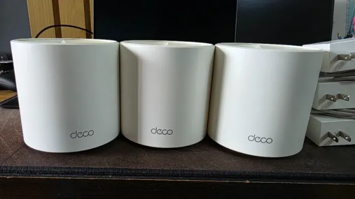 Roteador Wi-Fi 6 Mesh Tp-Link Deco X50 Ax3000 Gigabit 3-pack
