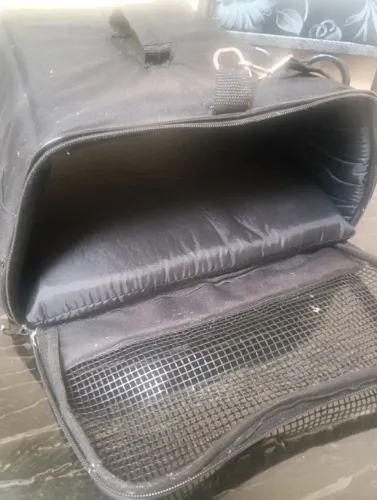 Bolsa transporte para cachorro pequeno 