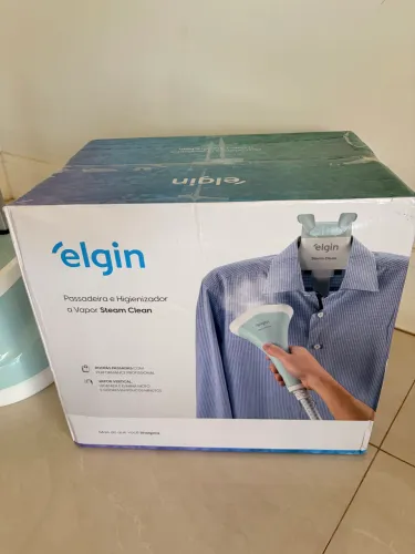 Passadeira e Higienizador a vapor Elgin