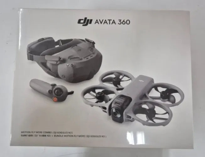 DJI AVATA 360 combo motion (NOVO e LACRADO)