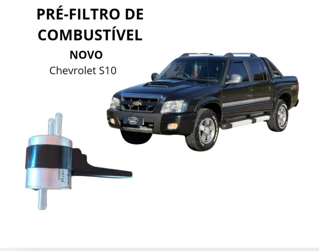 Pré filtro de combustível NOVO Chevrolet S10 2.8 executive FCBR72S