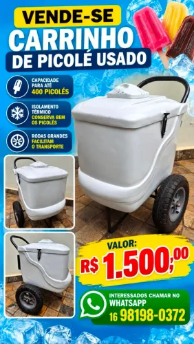 Carrinho de picolé 