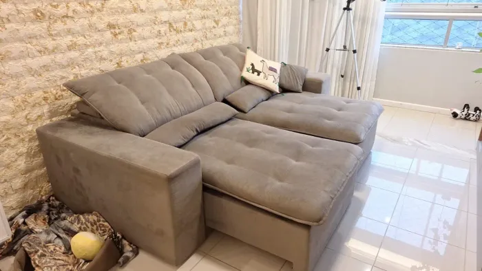 Sofa retrátil e reclinável