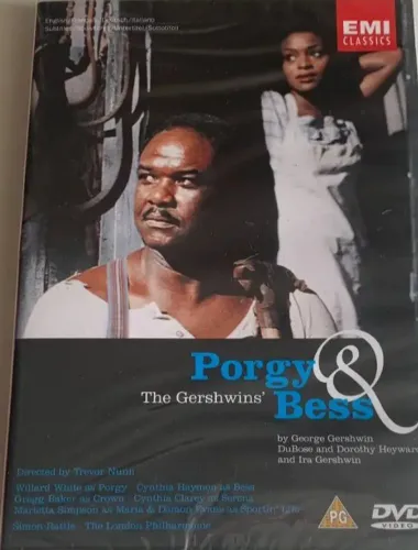 DVD Ópera Porgy & Bess - The Gershwins' Clássico Original Importado 