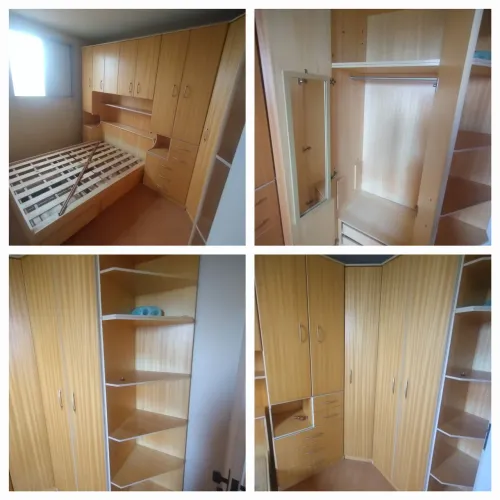 Guarda roupa Box de banheiro pia com gabinete de cozinha 