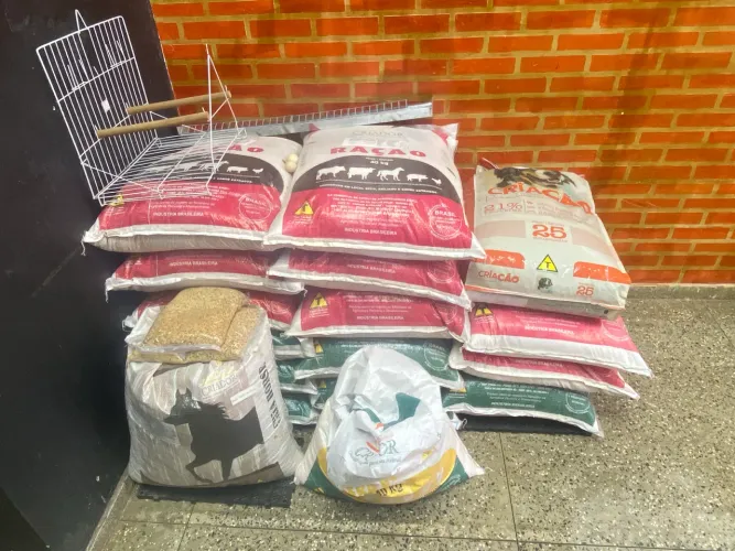 Rações para Galinha, Codorna, Cachorro, Coelho