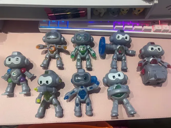 Bonecos Discovery Robots Coleção Mcdonald's 2019
