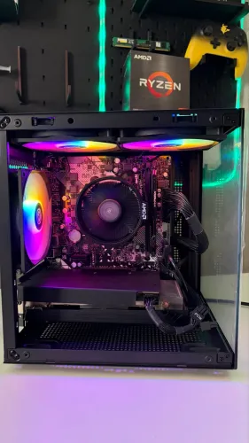Pc gamer r5 5500 + rx 580 ( PRS SAIR RÁPIDO)