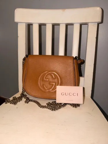 Bolsa Gucci Tiracolo Soho Chain