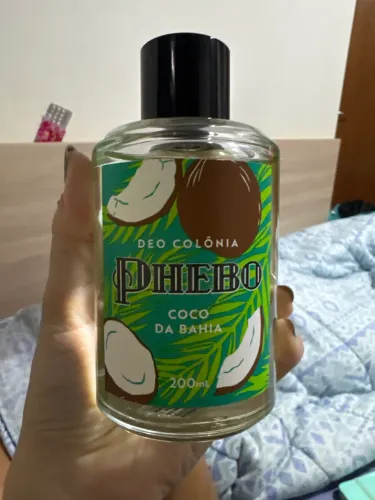 deo colônia phebo coco da bahia 200ml