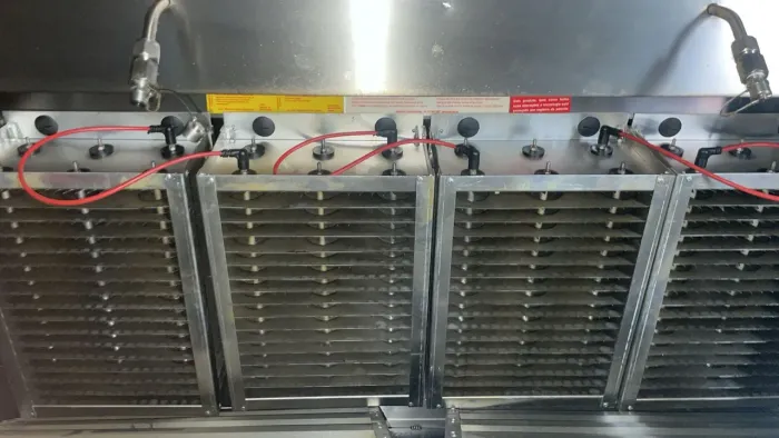 Coifa eletrostática 