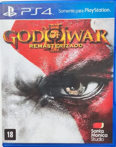 God Of War 3 Remasterizado (físico) Jogo Ps4 (Usado)