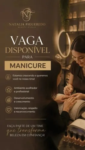 Vaga para Manicure