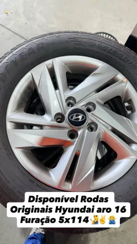 Roda aro 16 original Hyundai furação 5x114
