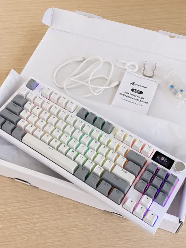Teclado Gamer Mecânico Sem Fio Attack Shark K86