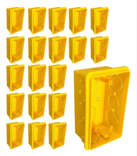 Kit 20 Caixa Embutir 4x2 Ilumi