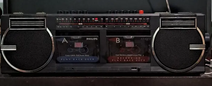 Rádio Duplo Deck.