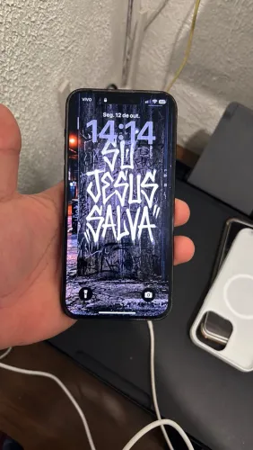 iPhone 14 Pro Max 126gb nada trocado. Chama troco por iPad ou iPhone inferior com volta