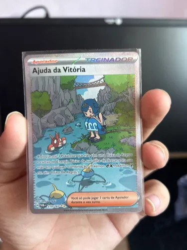 Ajuda da Vitória 219/167 Carta Pokemon Tcg