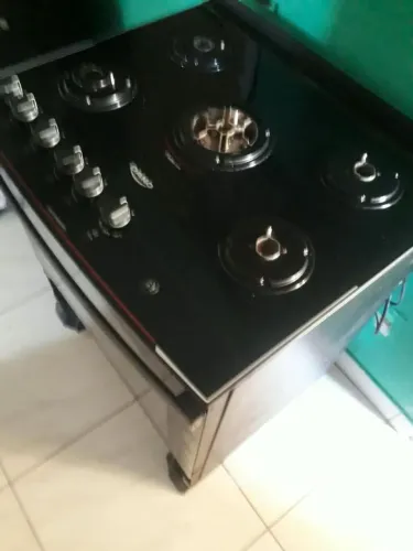 Fogão dako 5 boca tampo de vidro