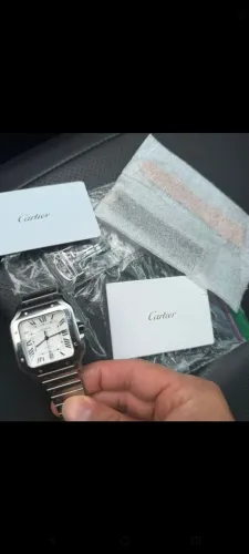 Cartier santos medio original sem uso 